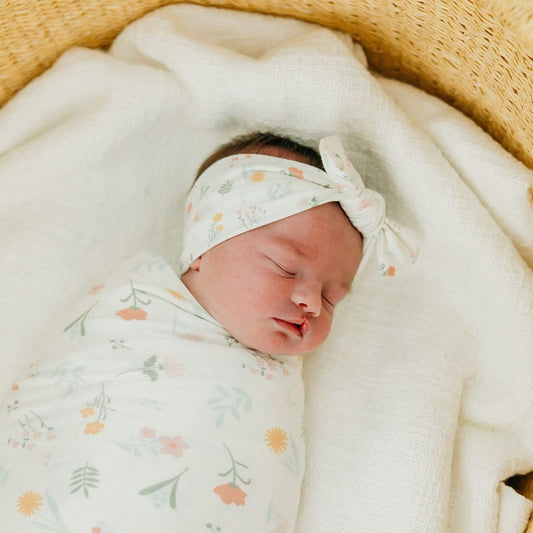 Knit Headband Bow - Mabel