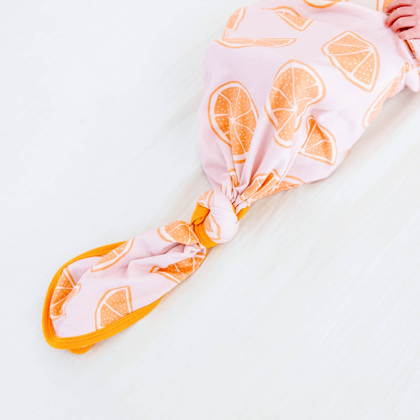 Newborn Knotted Gown - Cutie